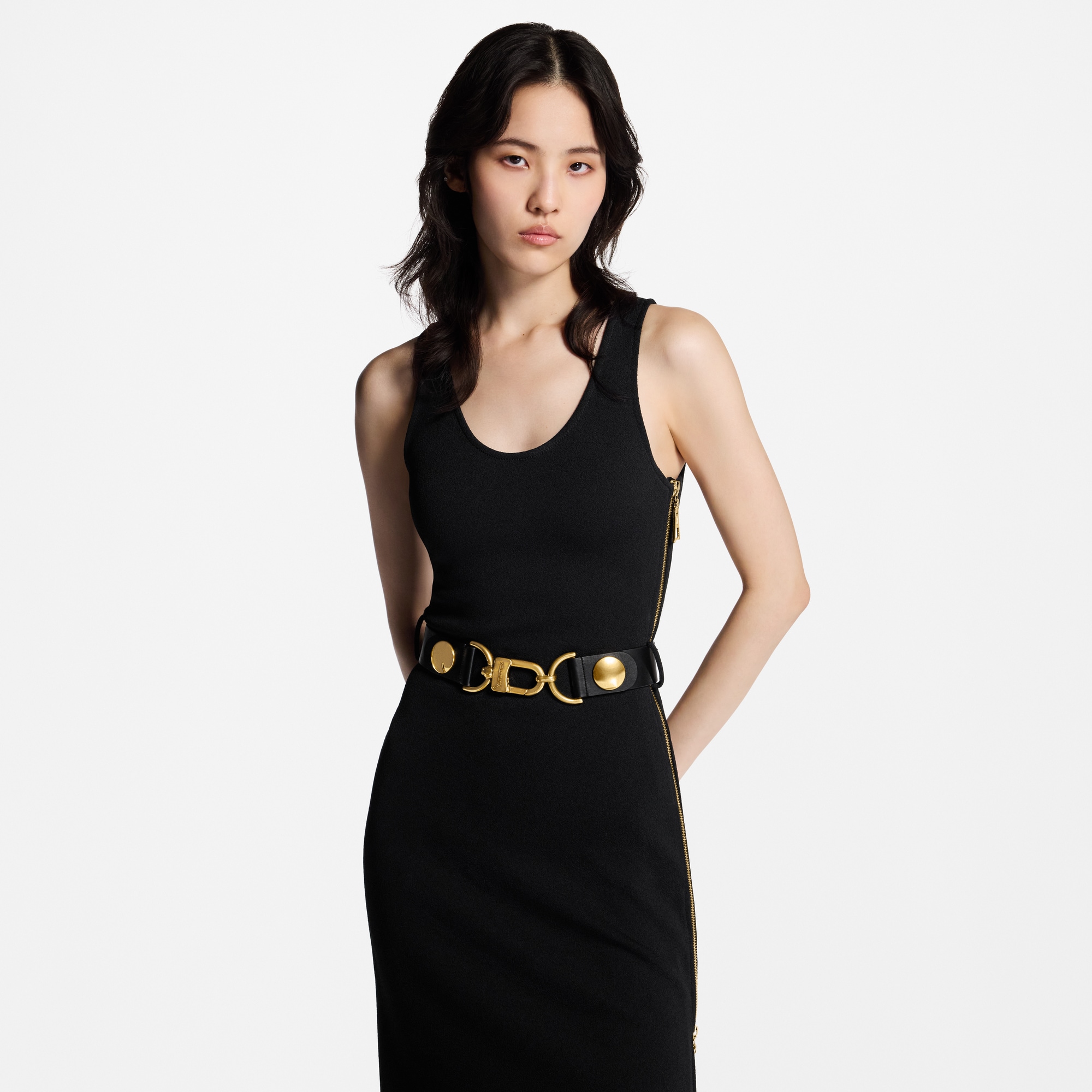 Carabiner Belt Dress  in Women
