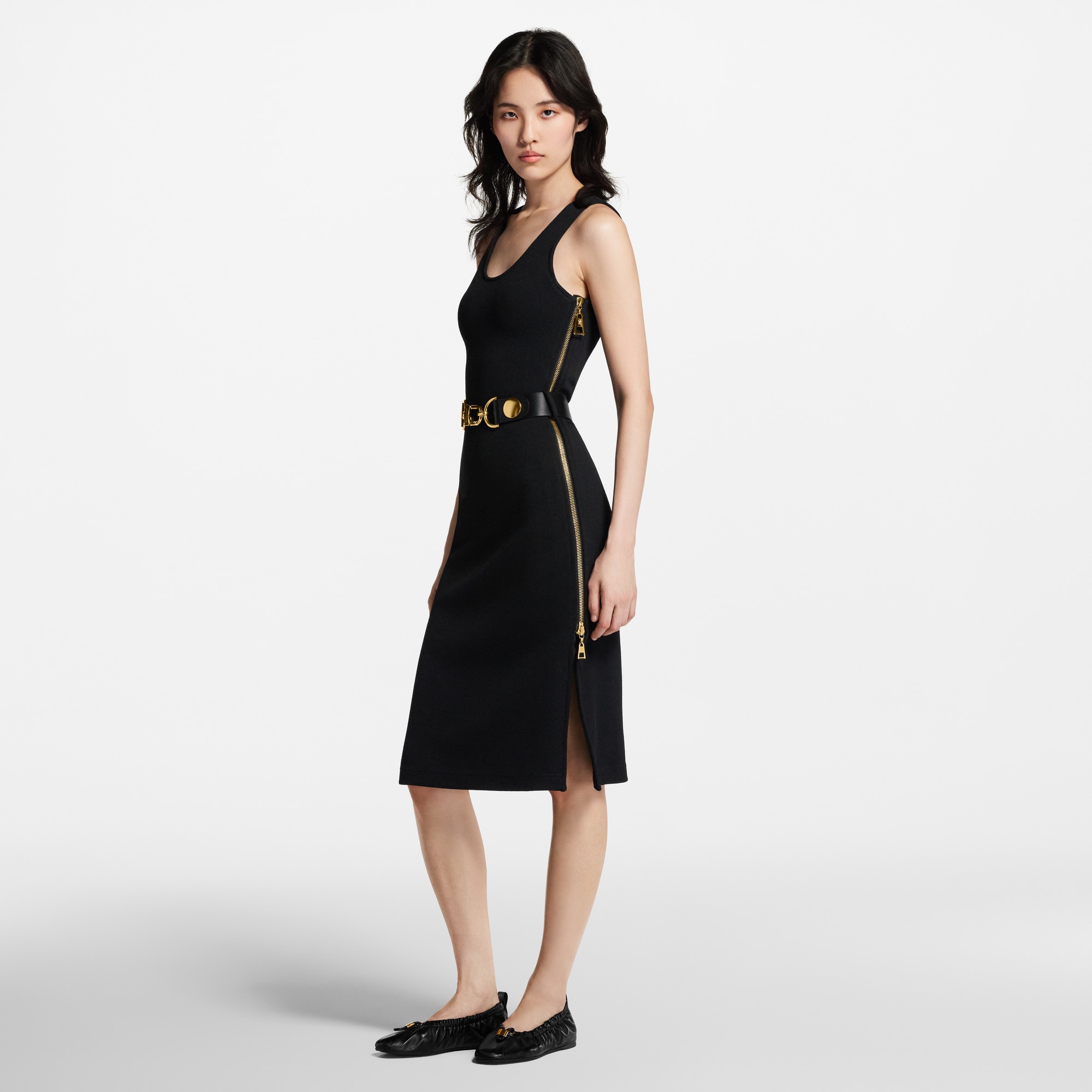 Carabiner Belt Dress  in Women