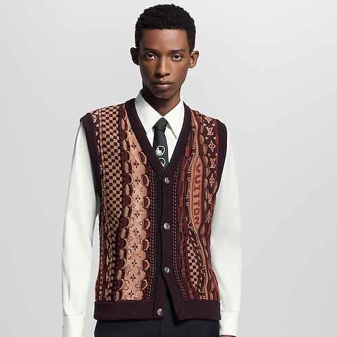 Cardigan Vest in Men's Ready-to-Wear All Ready-to-Wear collections by Louis Vuitton (Product zoom)