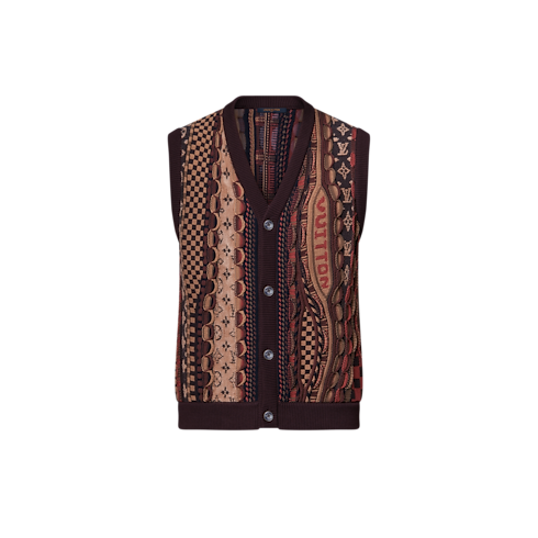Cardigan Vest in Men's Ready-to-Wear All Ready-to-Wear collections by Louis Vuitton (Product zoom)