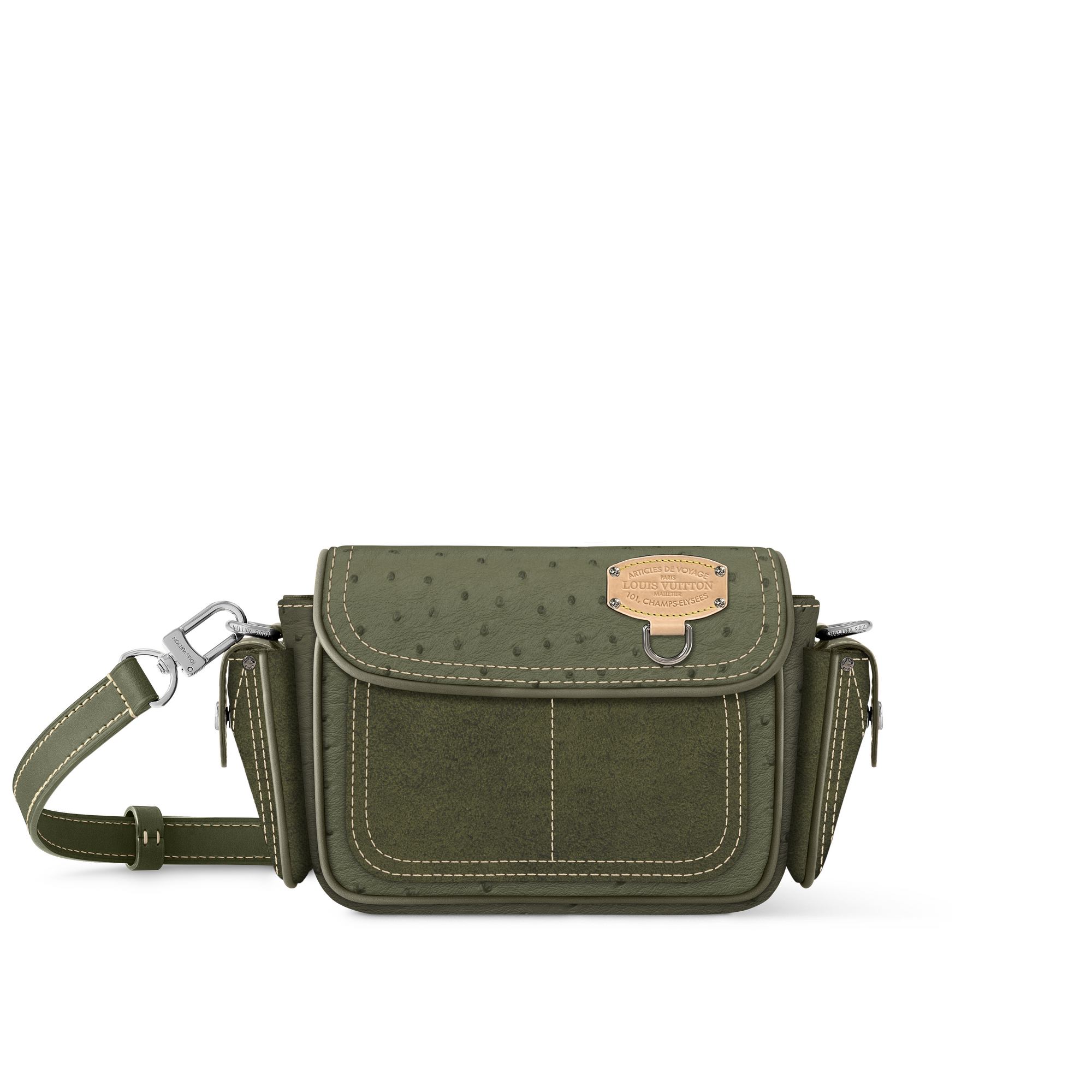 Cargo Wearable Wallet Autruche in Men