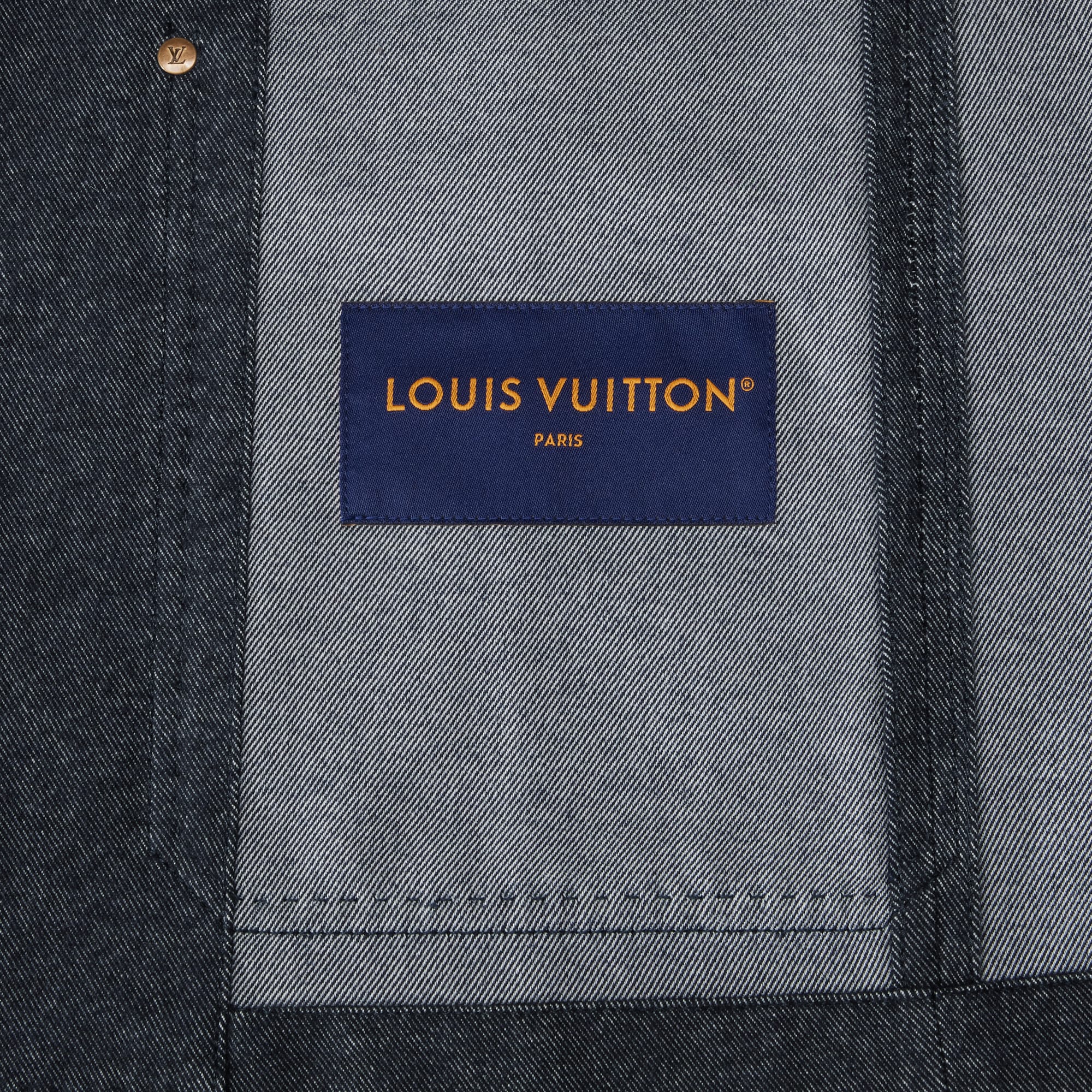 Cashmere Blend Denim Jacket  in Men