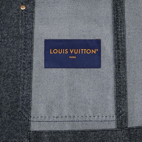 Cashmere Blend Denim Jacket in Men's Ready-to-Wear Blazers and Jackets collections by Louis Vuitton (Product zoom)