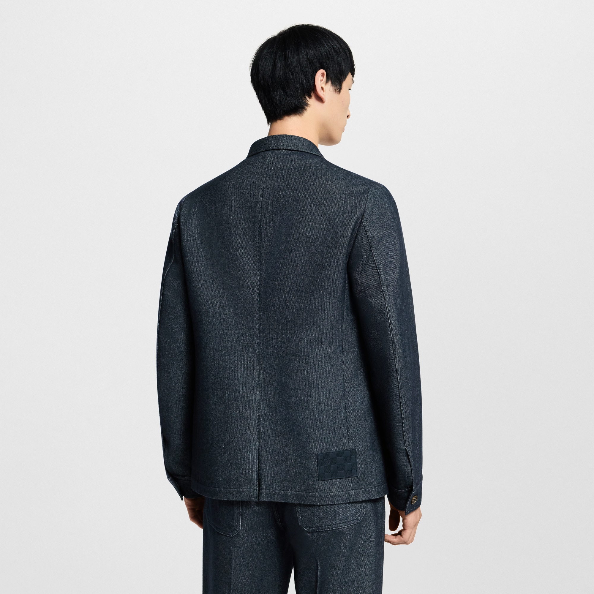 Cashmere Blend Denim Jacket  in Men