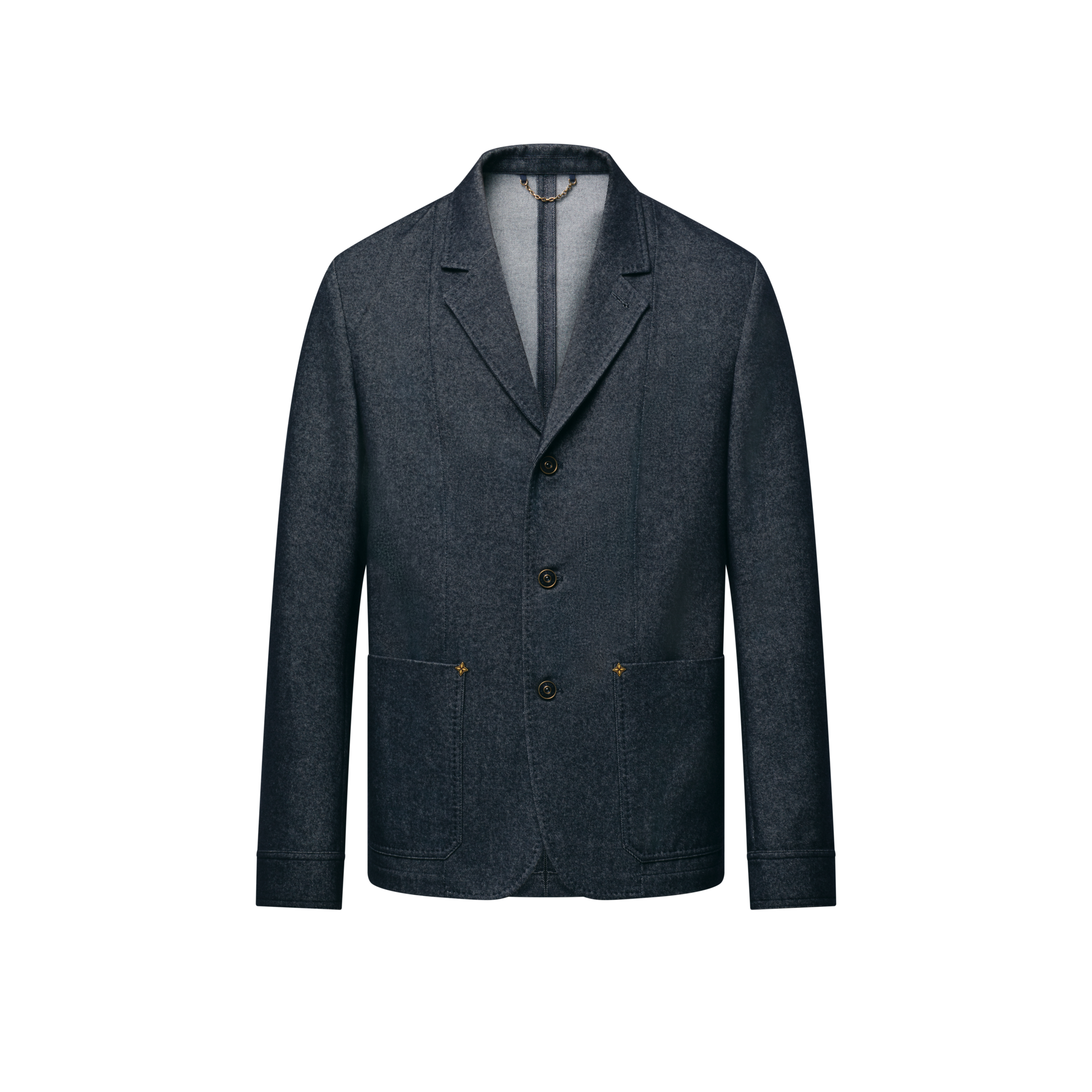 Cashmere Blend Denim Jacket  in Men