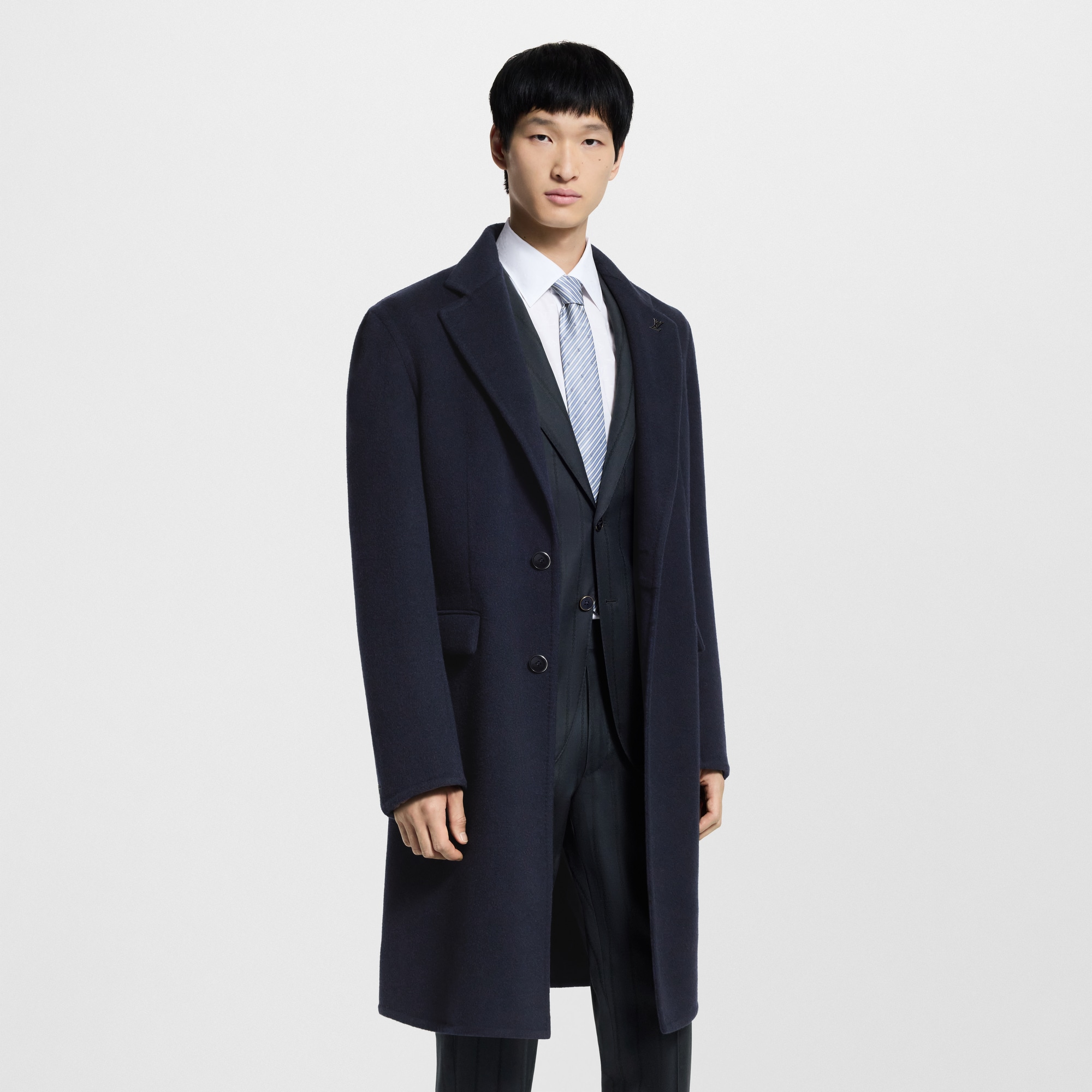 Cashmere Double Face Coat  in Men
