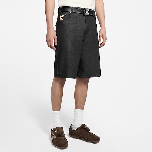 Chambray Shorts in Men's Ready-to-Wear Denim collections by Louis Vuitton (Product zoom)