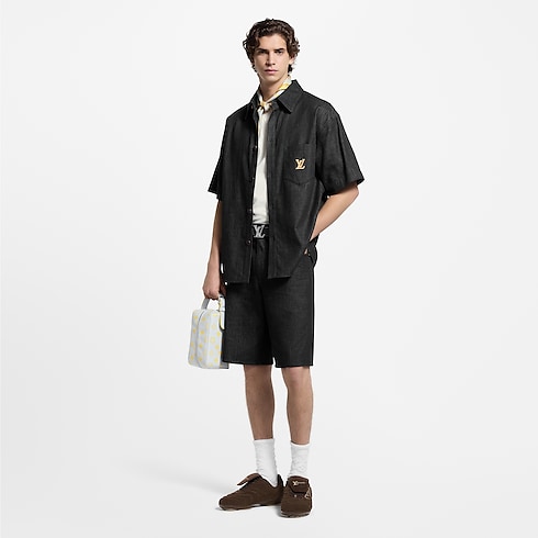 Chambray Shorts in Men's Ready-to-Wear Denim collections by Louis Vuitton (Product zoom)