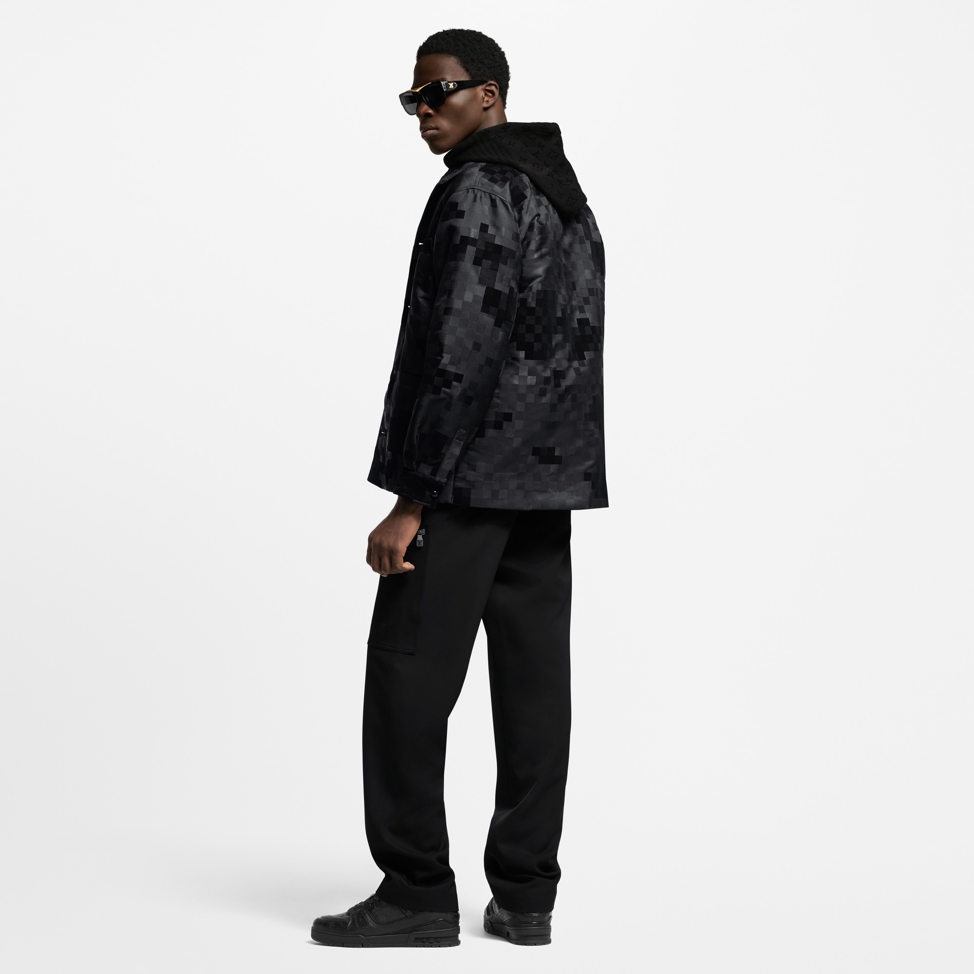 Chic Graphic Overshirt  in Men