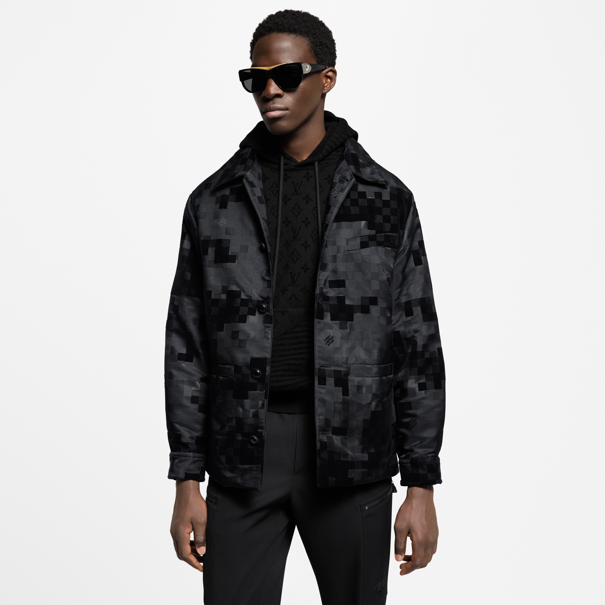 Chic Graphic Overshirt  in Men