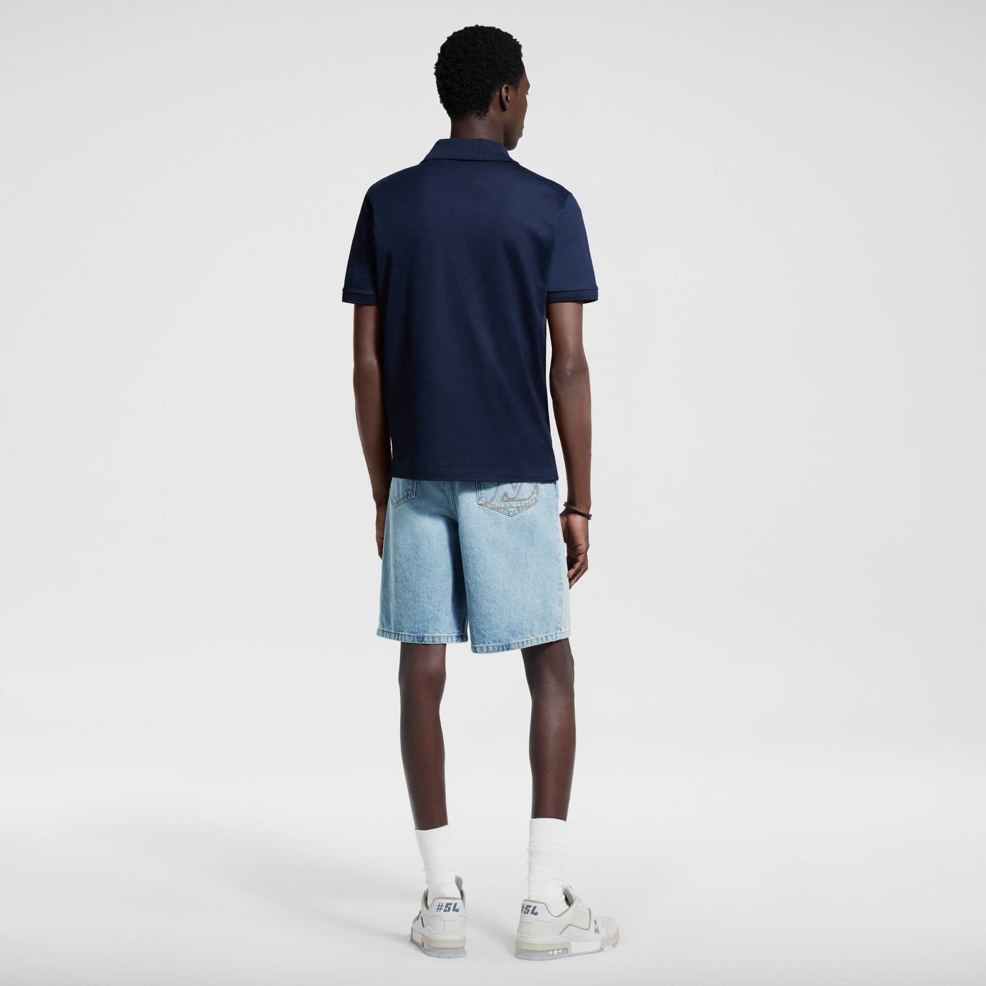 Classic Short Sleeve Pique Polo  in Men