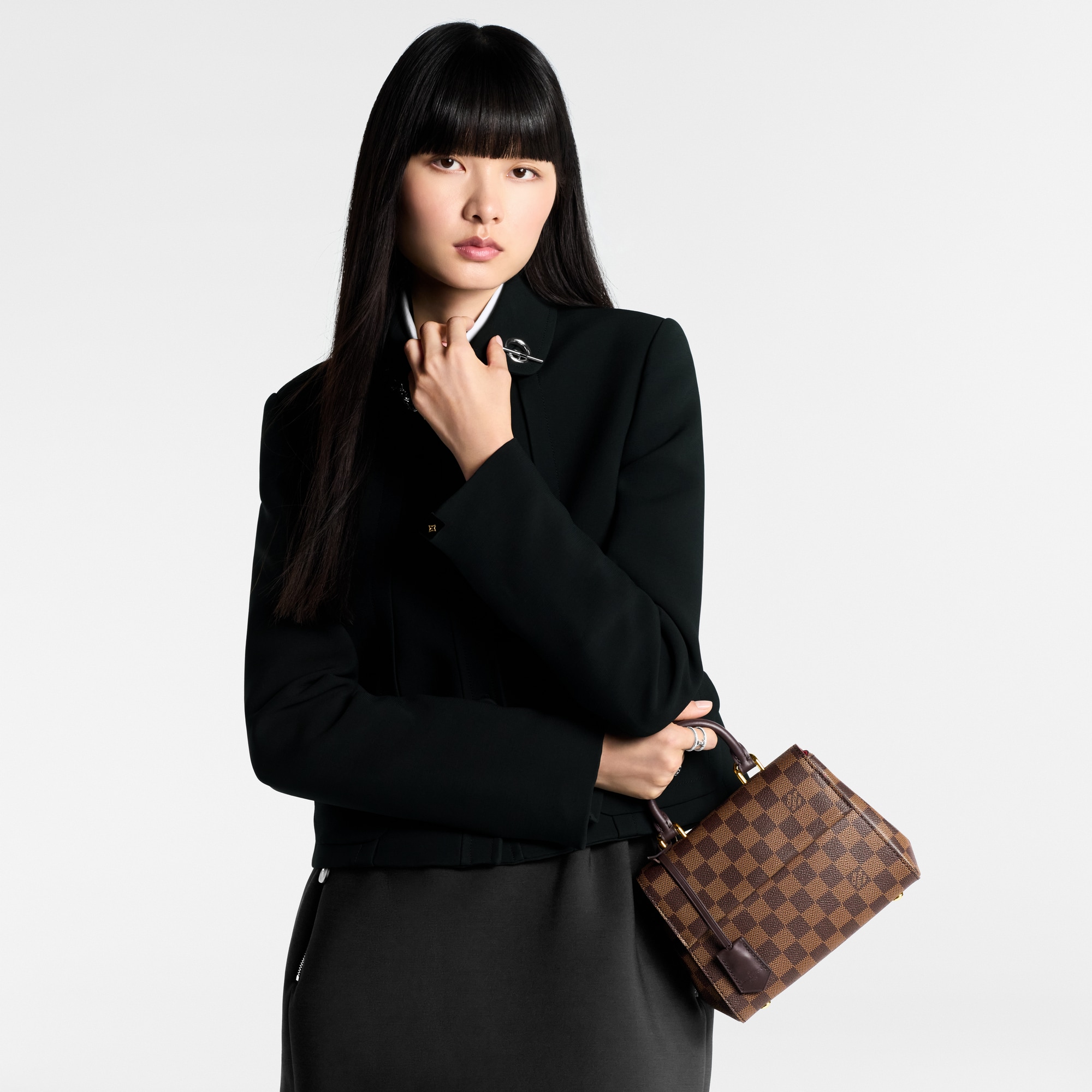 Cluny Mini Damier Ebene in Women