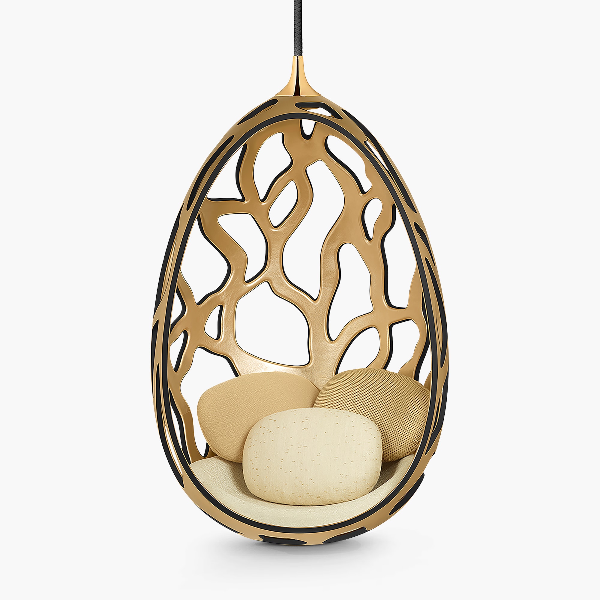 Cocoon By Campana Brothers Calfskin Home and Art of Dining