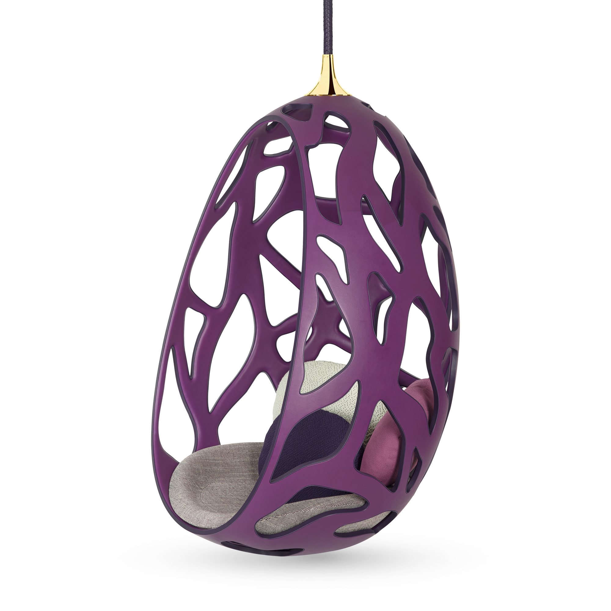 Cocoon By Fernando & Humberto Campana Calfskin in Trunks, Travel and Home