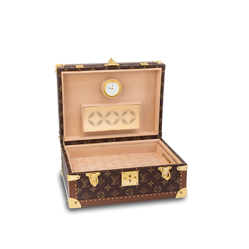 Coffret Cigares Monogram in Trunks, Travel and Home's Trunks and Boxes Boxes collections by Louis Vuitton (Product zoom)