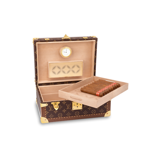 Coffret Cigares Monogram in Trunks, Travel and Home's Trunks and Boxes Boxes collections by Louis Vuitton (Product zoom)