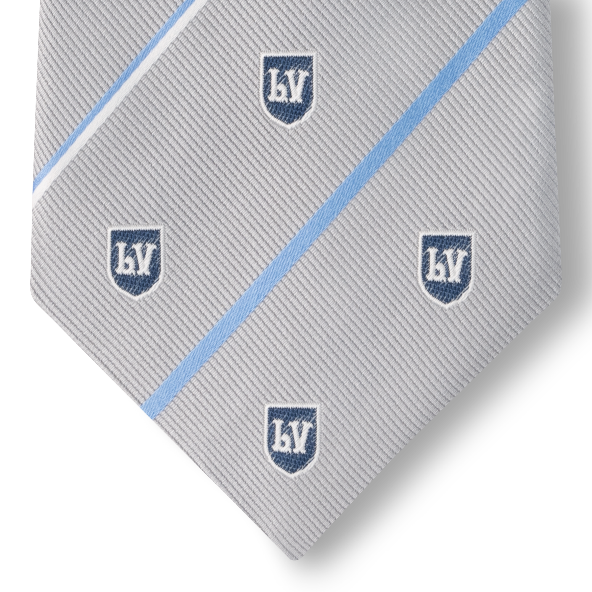College LV Crest Tie . in Men
