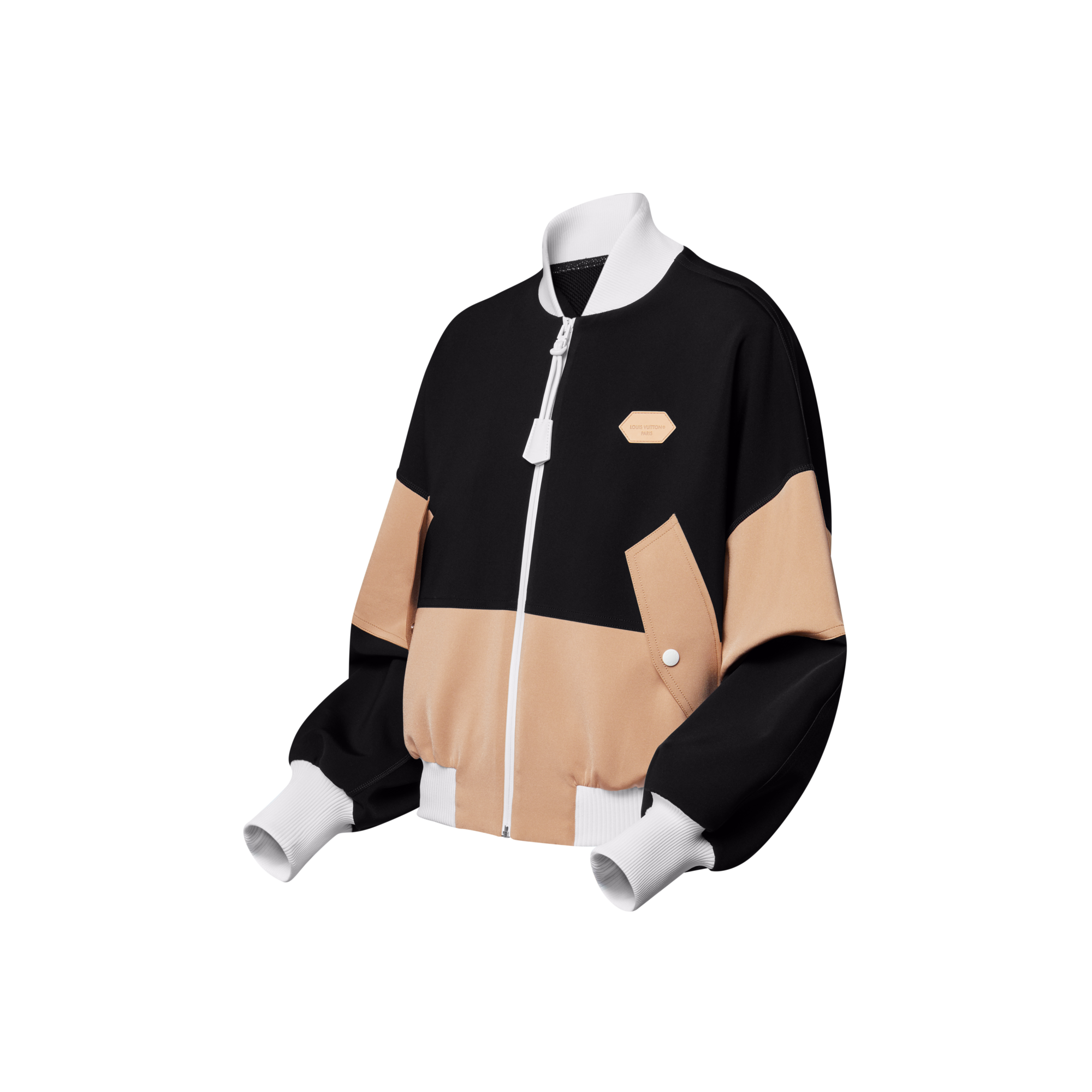 Color-Blocked Bomber Jacket  in Women