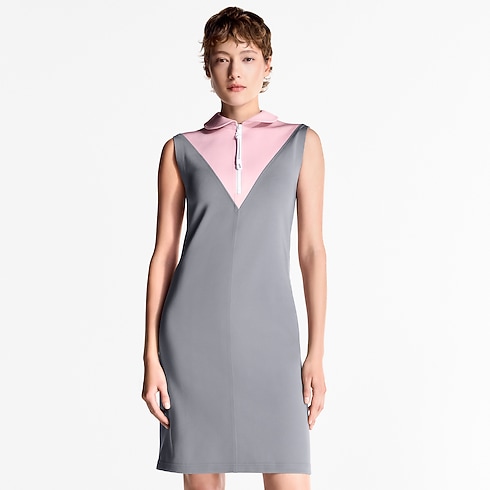 Color-Blocked Technical Jersey Dress in Women's Ready-to-Wear Dresses collections by Louis Vuitton (Product zoom)