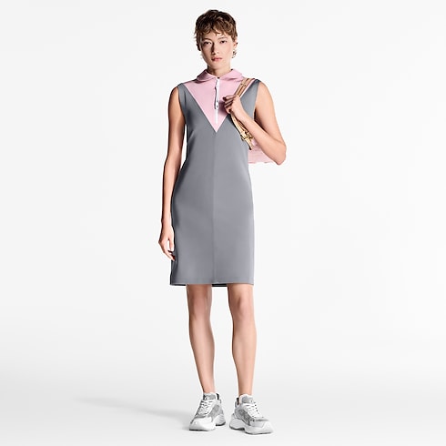 Color-Blocked Technical Jersey Dress in Women's Ready-to-Wear Dresses collections by Louis Vuitton (Product zoom)
