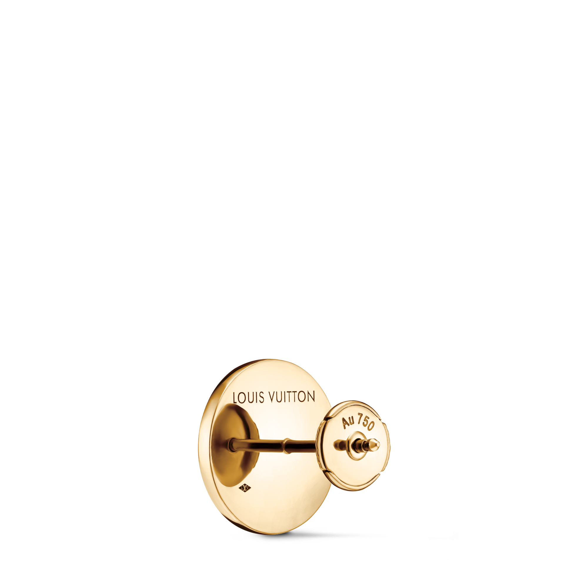 Color Blossom BB Sun Ear Stud, Yellow Gold and Amazonite - Per Unit  in Jewellery