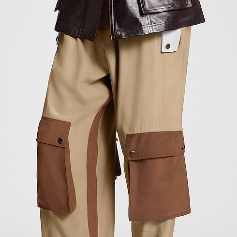 Colour-Blocked Cargo Pants in Women's Ready-to-Wear Pants collections by Louis Vuitton (Product zoom)