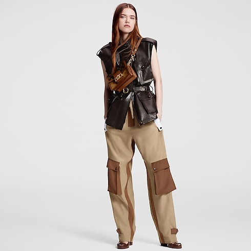 Colour-Blocked Cargo Pants in Women's Ready-to-Wear Pants collections by Louis Vuitton (Product zoom)