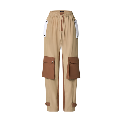 Colour-Blocked Cargo Pants in Women's Ready-to-Wear Pants collections by Louis Vuitton (Product zoom)