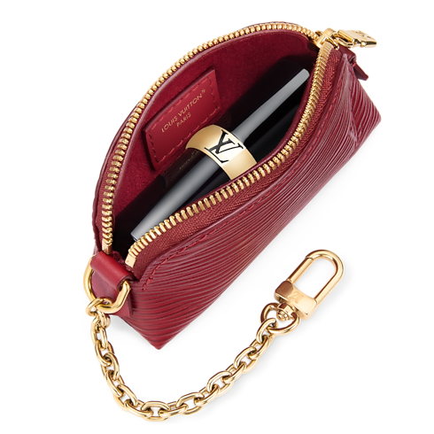 Cosmetic Lipstick Pouch Epi Leather in Women's Wallets and Small Leather Goods All Wallets and Small Leather Goods for Women collections by Louis Vuitton (Product zoom)