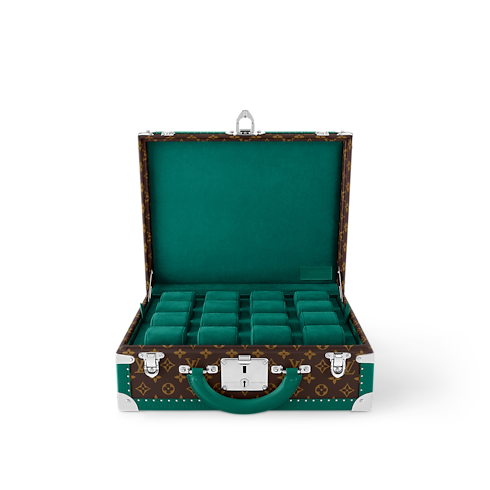 Cotteville 16 Montres Monogram Macassar in Trunks, Travel and Home's Trunks and Boxes Trunks and Suitcases collections by Louis Vuitton (Product zoom)