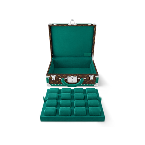 Cotteville 16 Montres Monogram Macassar in Trunks, Travel and Home's Trunks and Boxes Trunks and Suitcases collections by Louis Vuitton (Product zoom)
