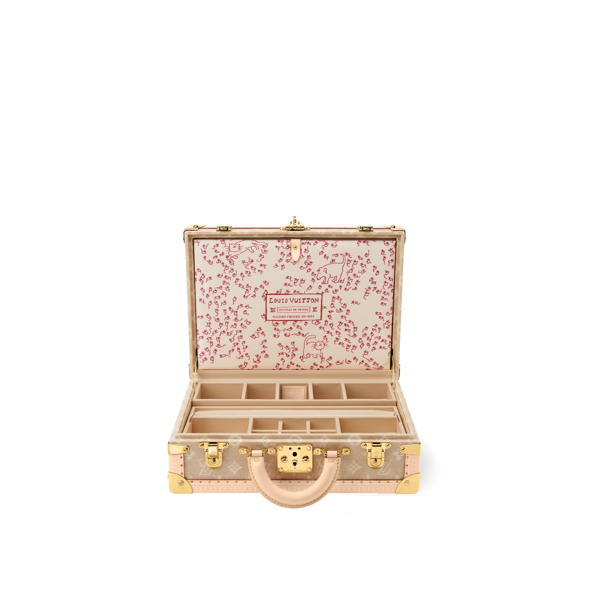 Cotteville Bijoux Other Monogram Canvas in Trunks, Travel and Home