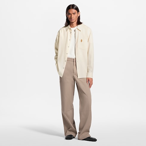 Cotton Cashmere Workwear Pants in Men's Ready-to-Wear All Ready-to-Wear collections by Louis Vuitton (Product zoom)