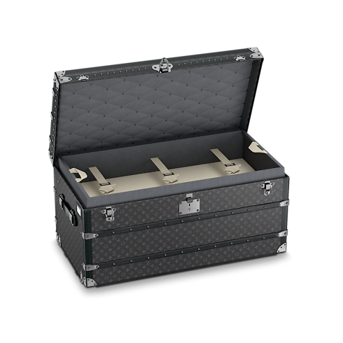 Courrier Lozine 110 Monogram Eclipse in Trunks, Travel and Home's Trunks and Boxes Trunks and Suitcases collections by Louis Vuitton (Product zoom)