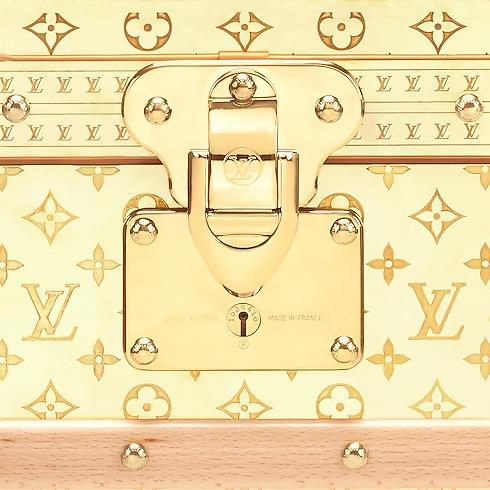 Courrier Lozine 110 LV Brass High End Leathers in Trunks, Travel and Home's Trunks and Boxes Trunks and Suitcases collections by Louis Vuitton (Product zoom)