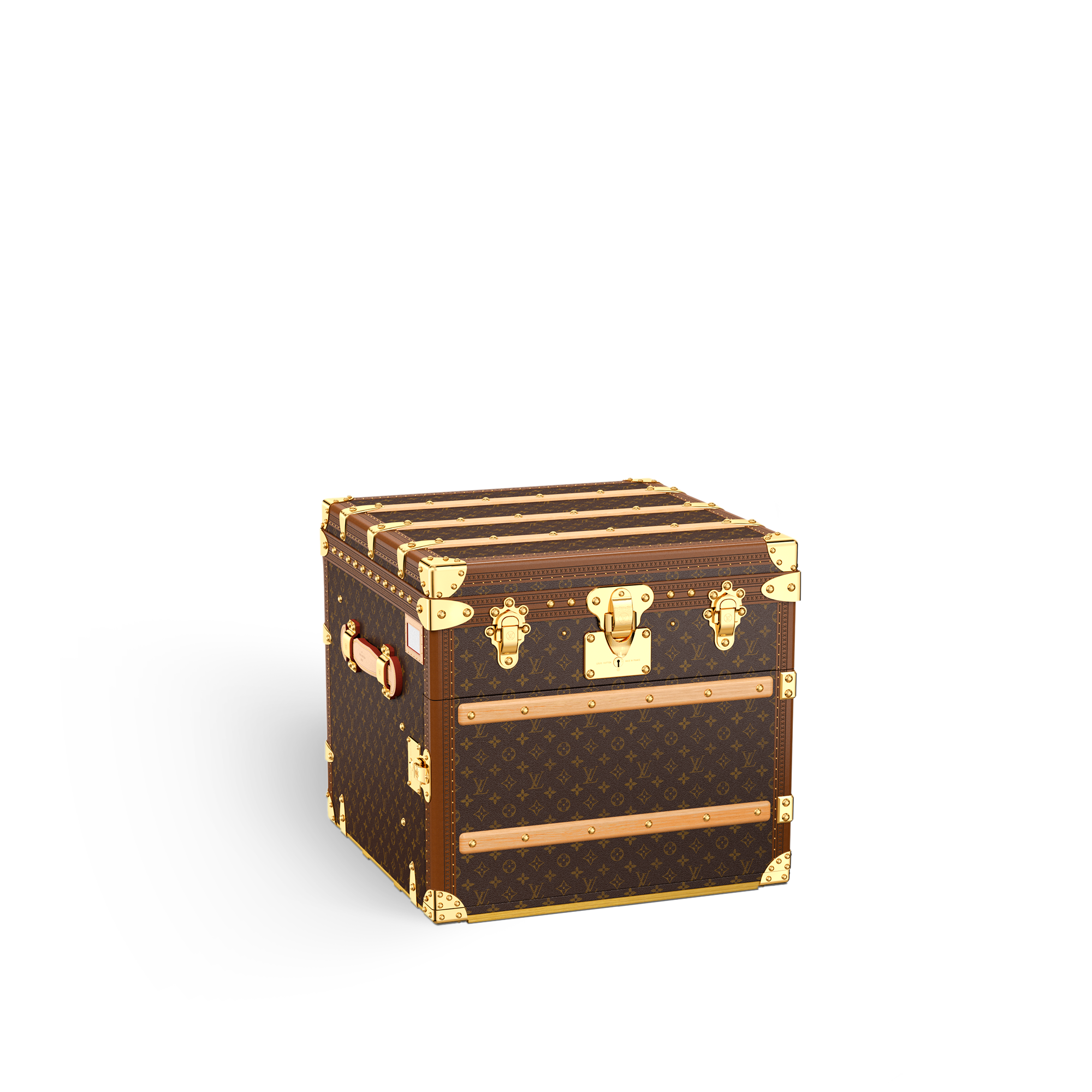 Courrier Lozine Carre Droite Monogram in Trunks, Travel and Home