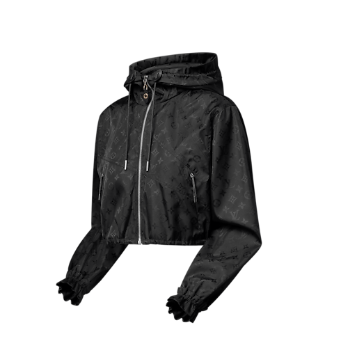 Cropped Monogram Windbreaker in Women's Ready-to-Wear Coats and Jackets collections by Louis Vuitton (Product zoom)