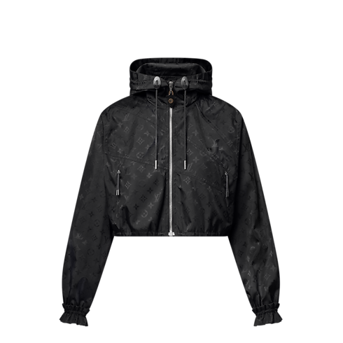 Cropped Monogram Windbreaker in Women's Ready-to-Wear Coats and Jackets collections by Louis Vuitton (Product zoom)