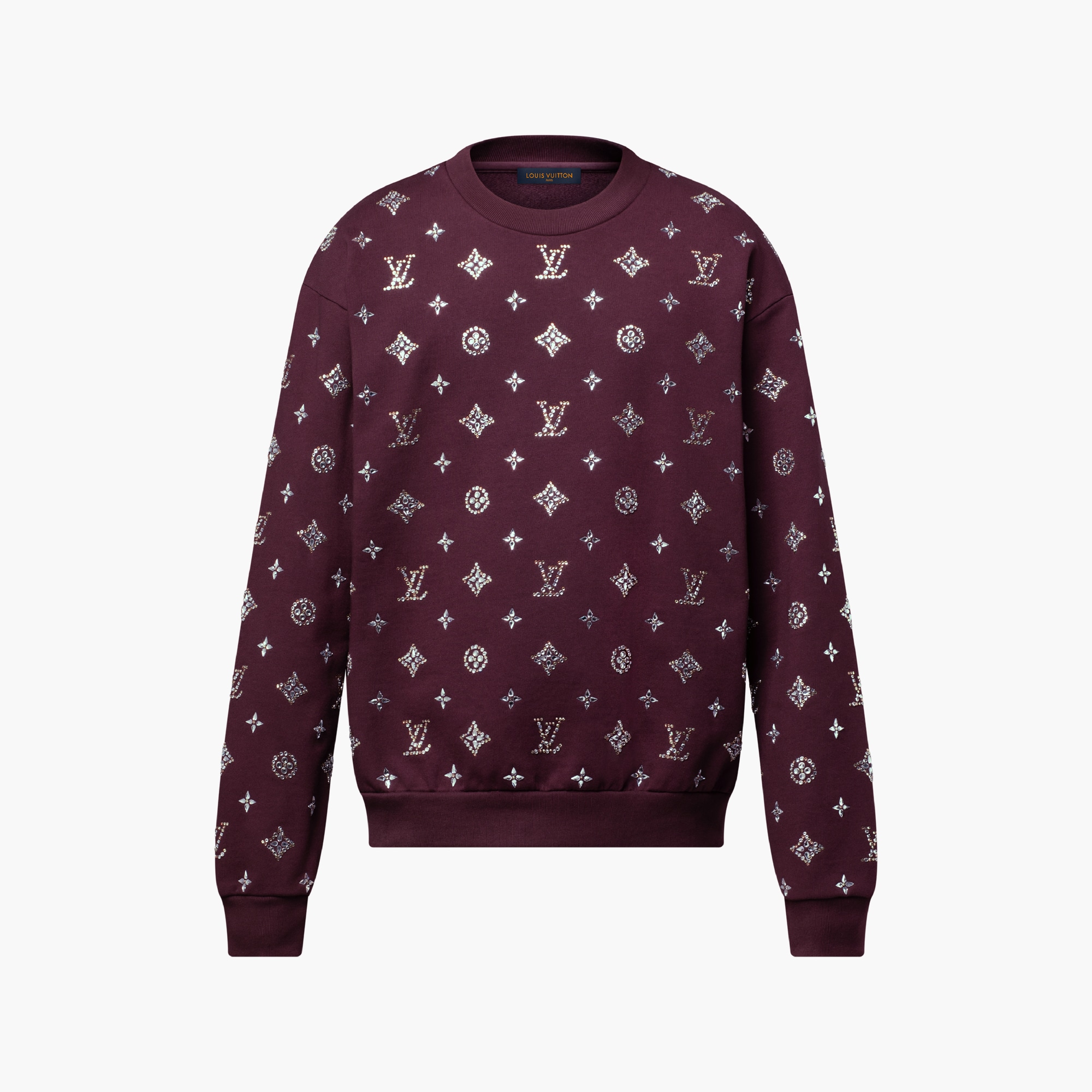 Crystal Monogram Crewneck Ready-to-Wear LOUIS VUITTON