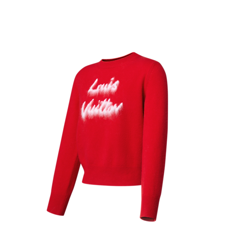 Cursive Signature Pullover in Women's Ready-to-Wear Knitwear collections by Louis Vuitton (Product zoom)