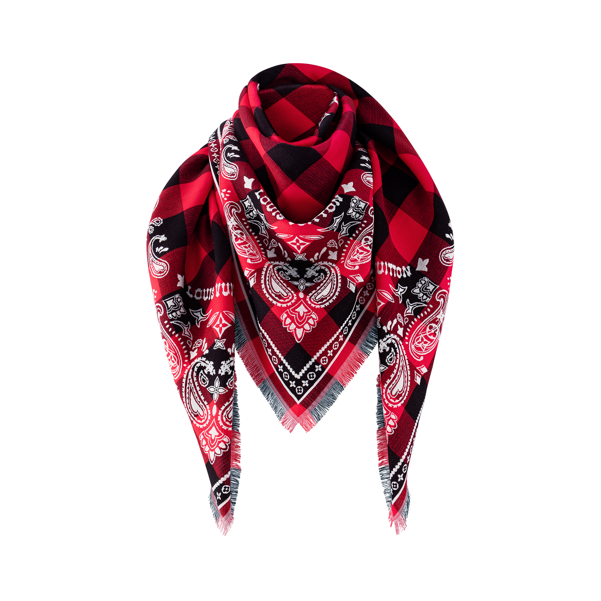 Damier Buffalo Stole . in Men