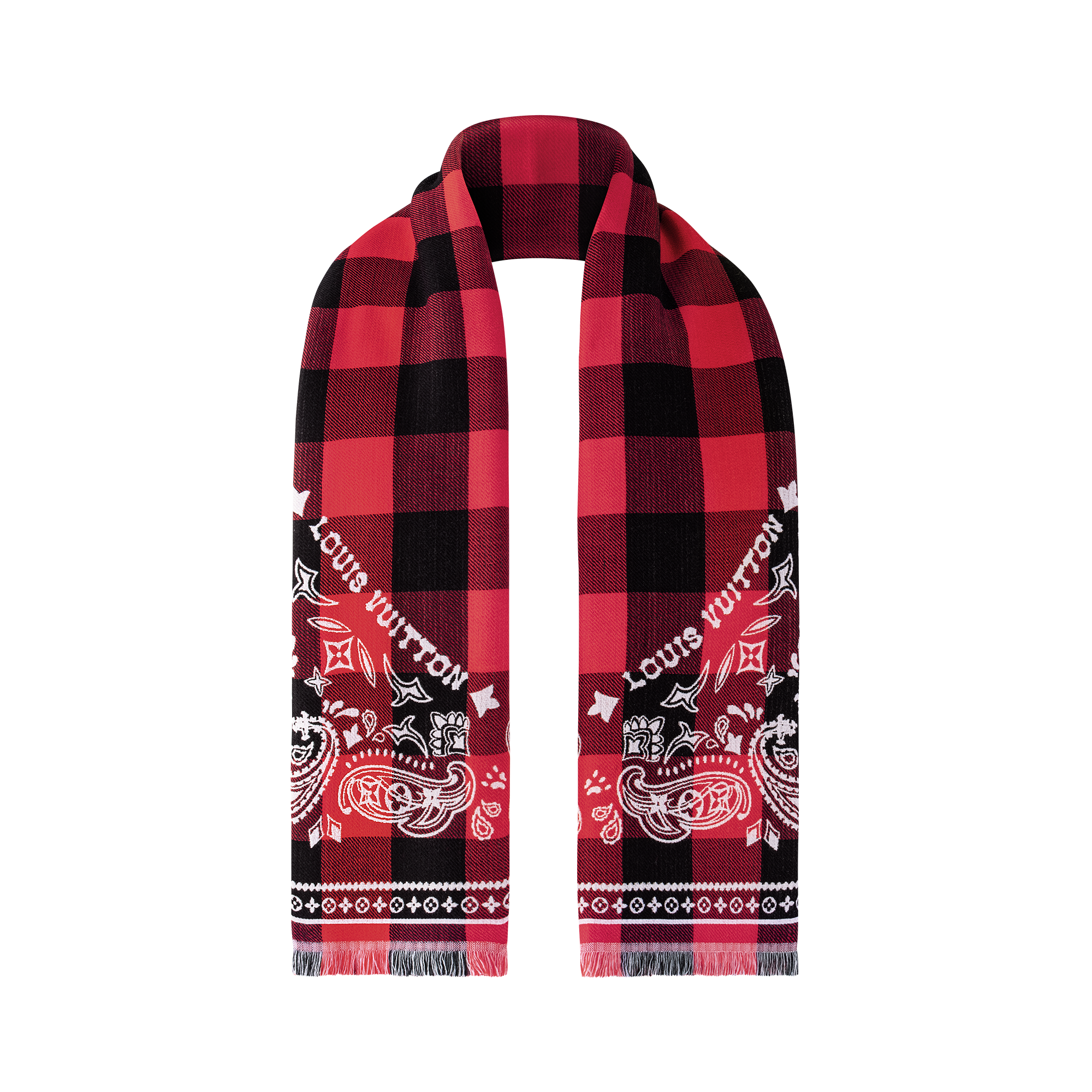 Damier Buffalo Stole . in Men