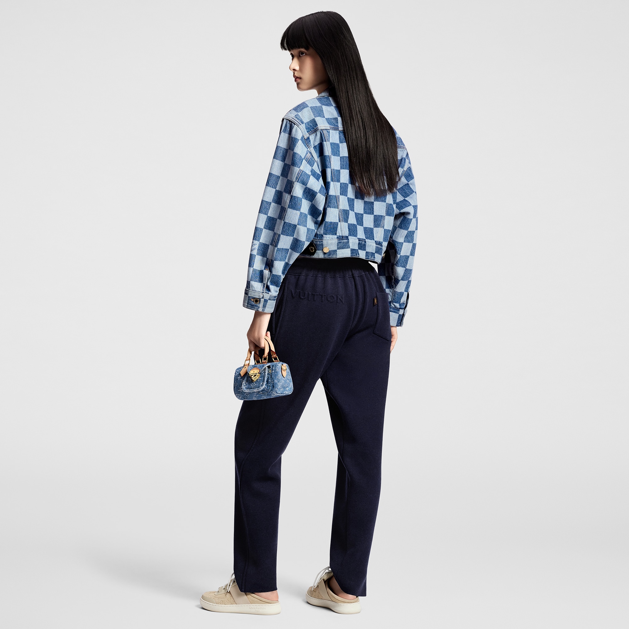 Damier Denim Jacket  in Women