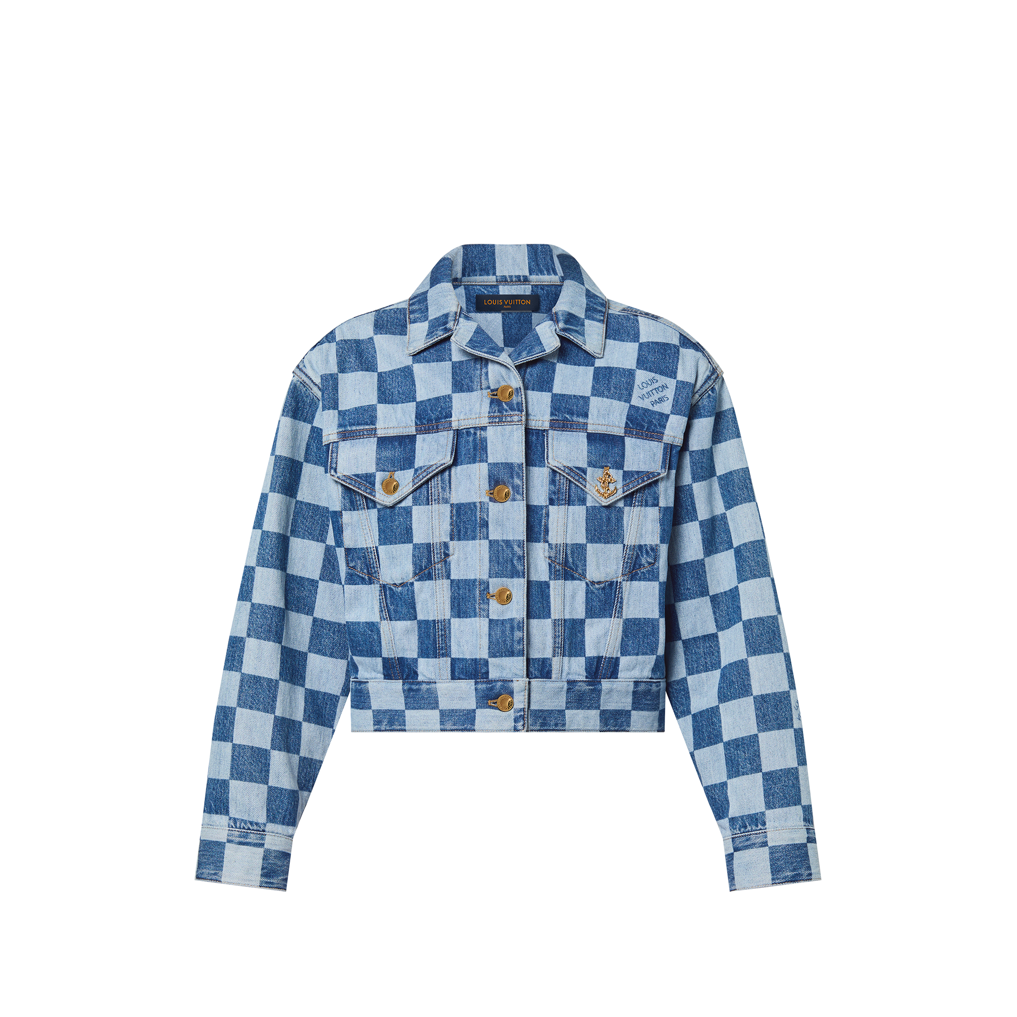 Damier Denim Jacket  in Women