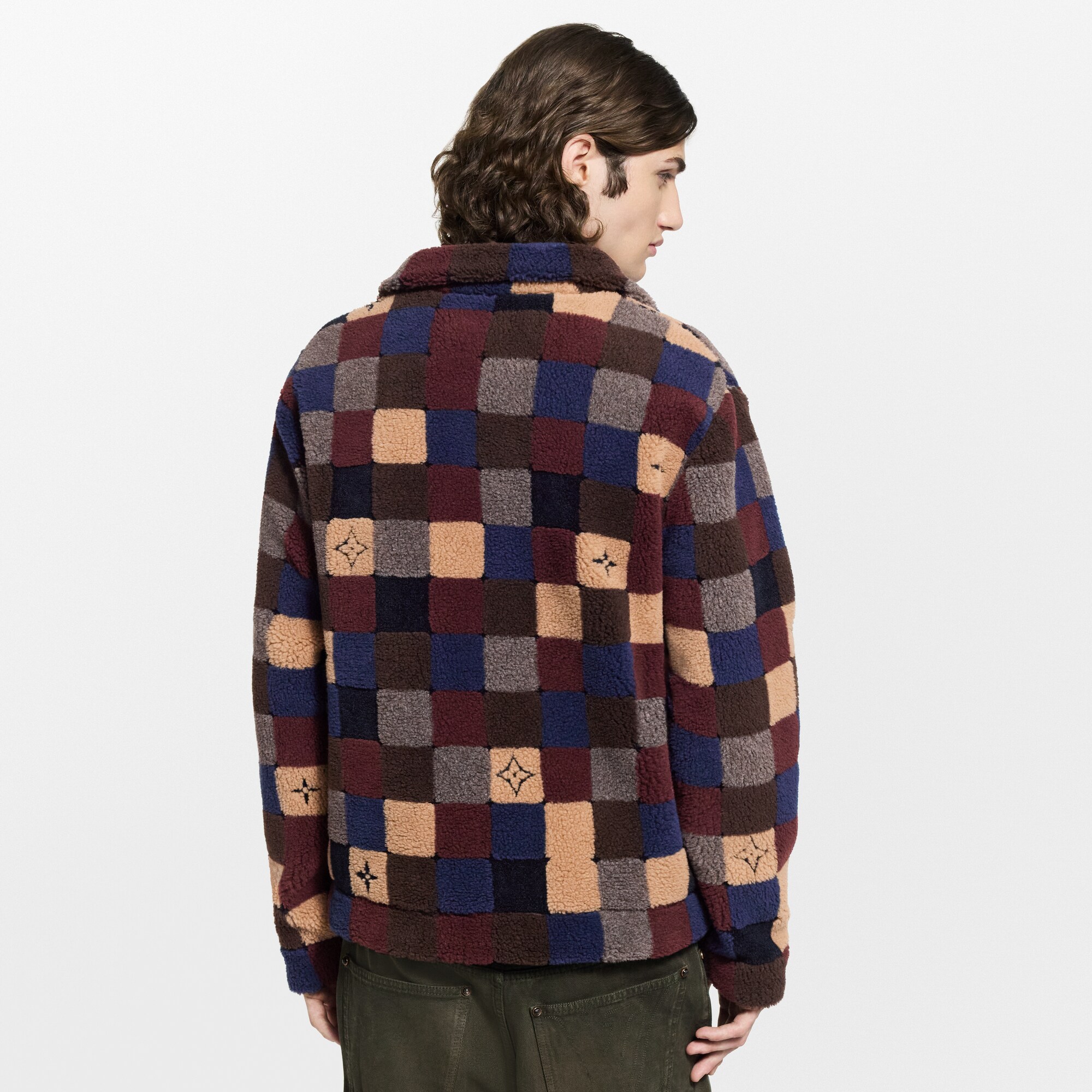 Damier Fleece Blouson  in Men