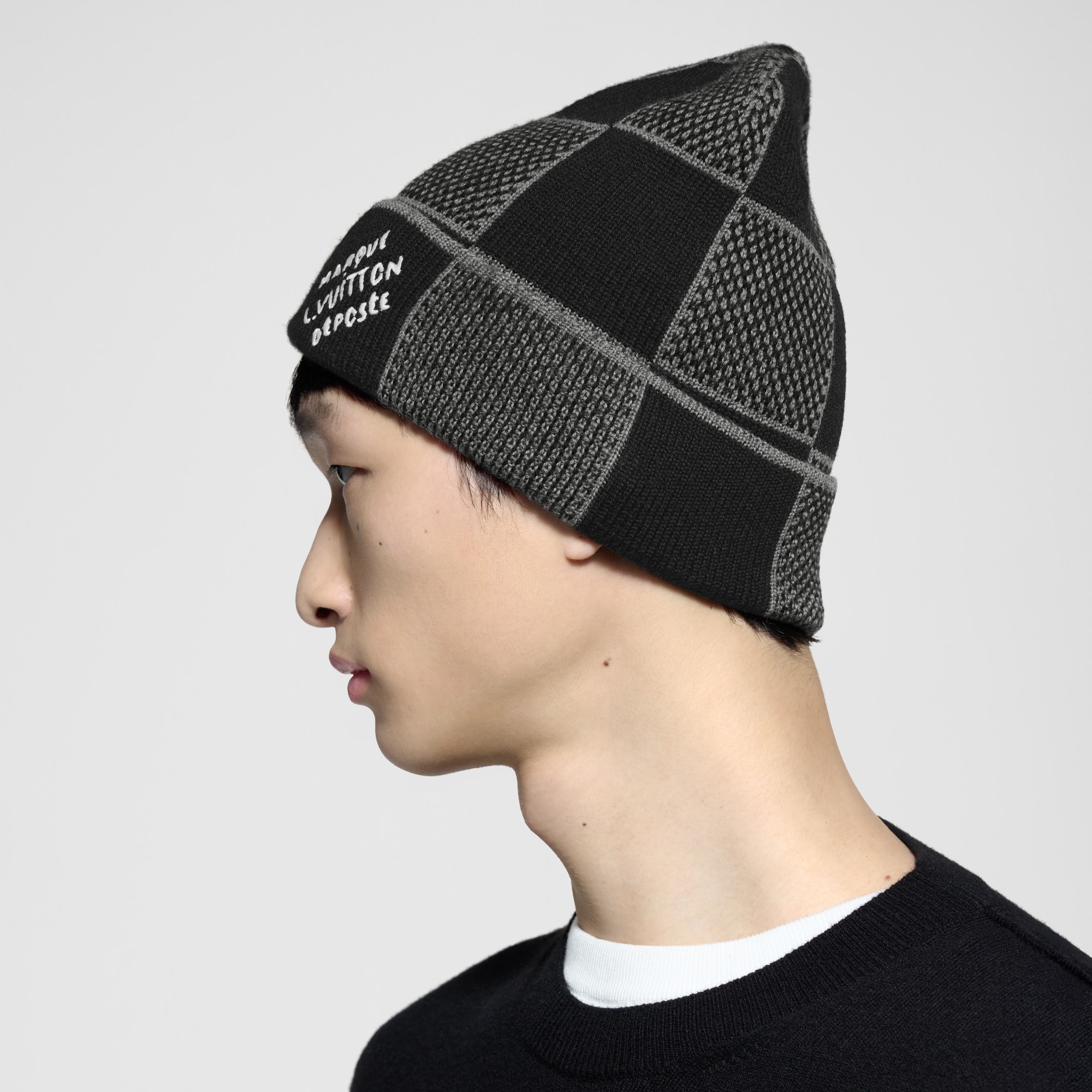 Damier Heritage Beanie . in Men