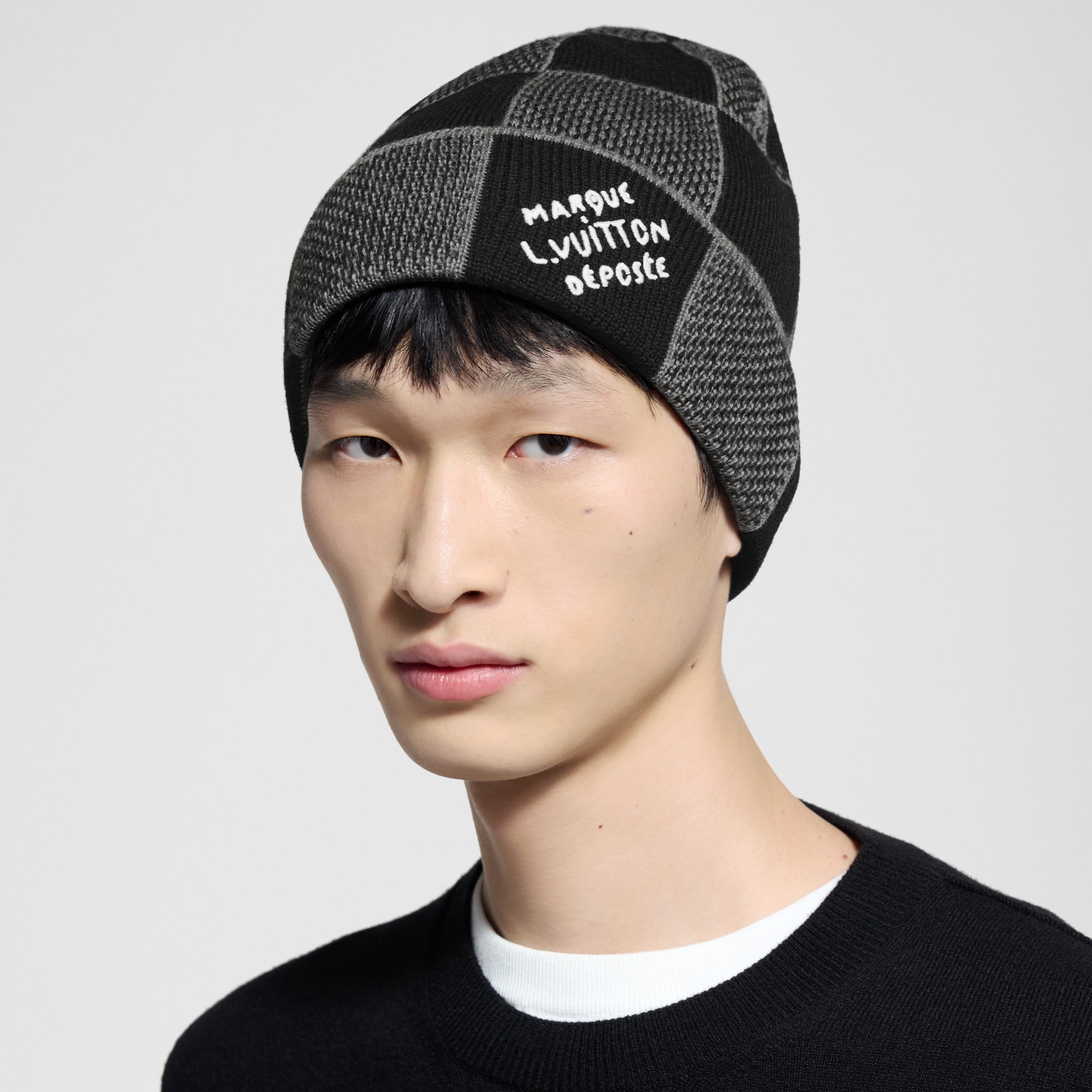 Damier Heritage Beanie . in Men