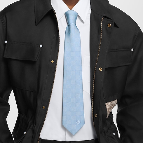 Damier Heritage Tie . in Men's Accessories Ties and Pocket Squares collections by Louis Vuitton (Product zoom)