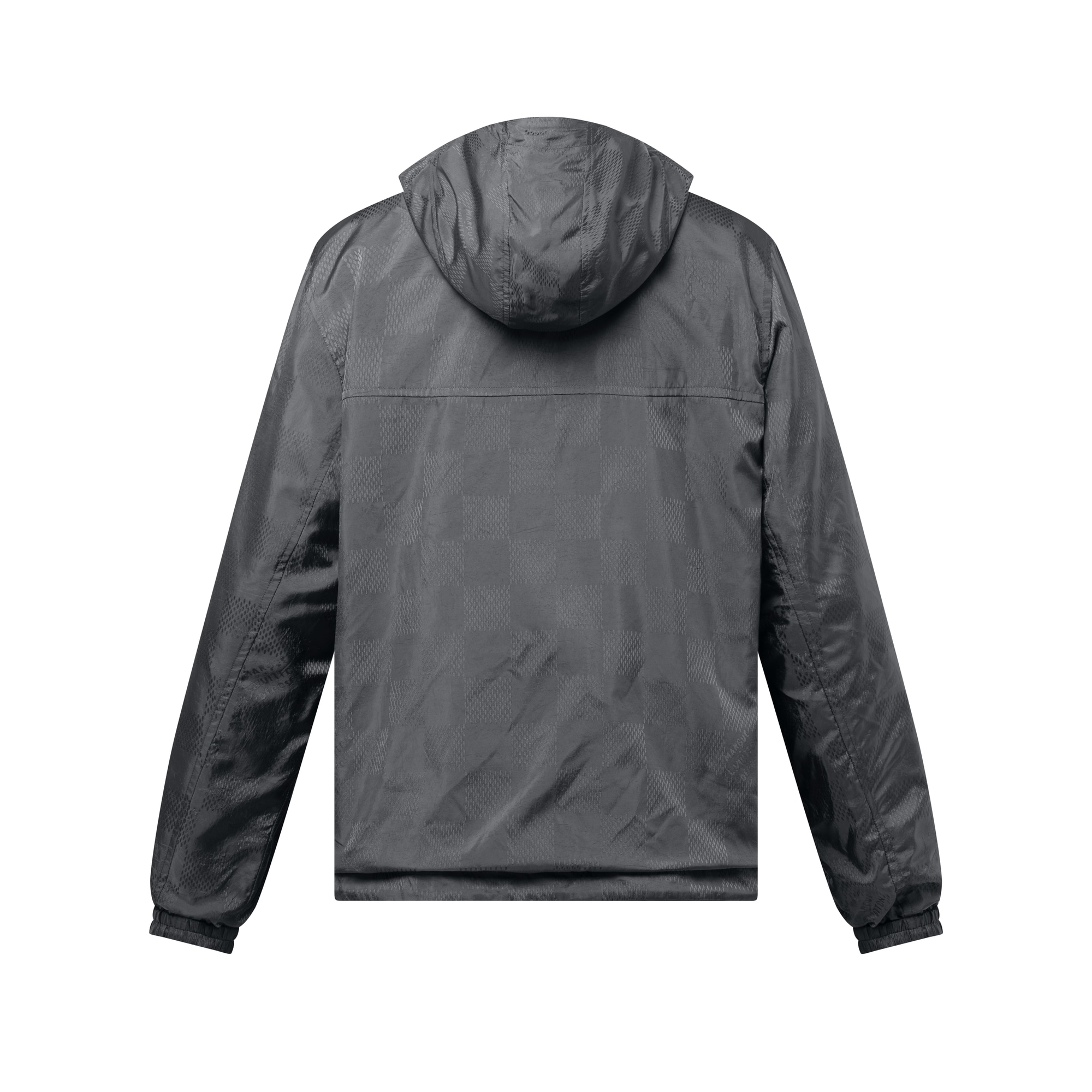 Damier Jacquard Reversible Nylon Windbreaker  in Men