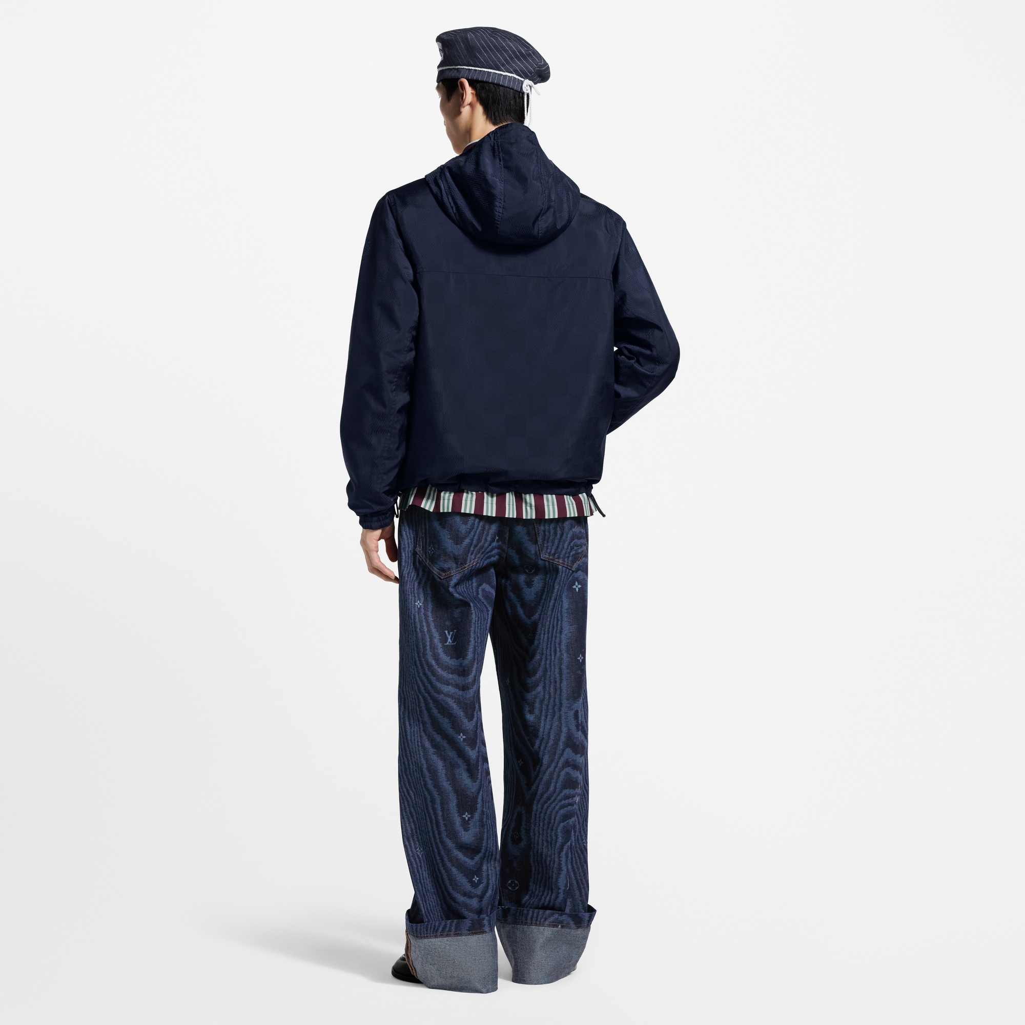 Damier Reversible Windbreaker  in Men